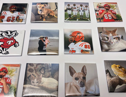 12 Pack Custom Photo Magnet