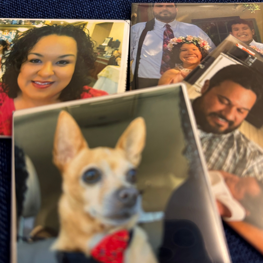 3 Pack Custom Photo Magnet
