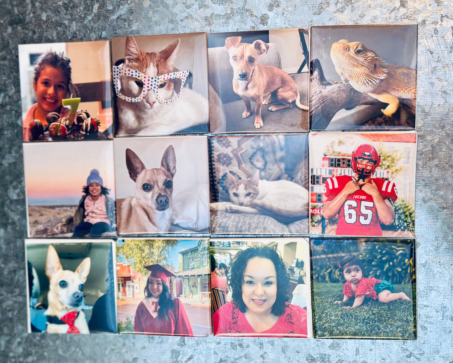 12 Pack Custom Photo Magnet