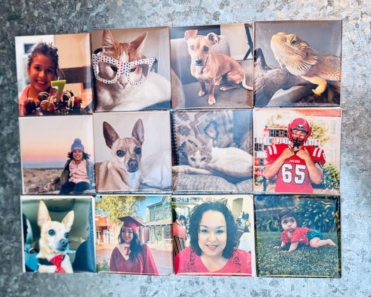 12 Pack Custom Photo Magnet